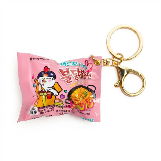 Buldak Carbonara Ramen Keychain