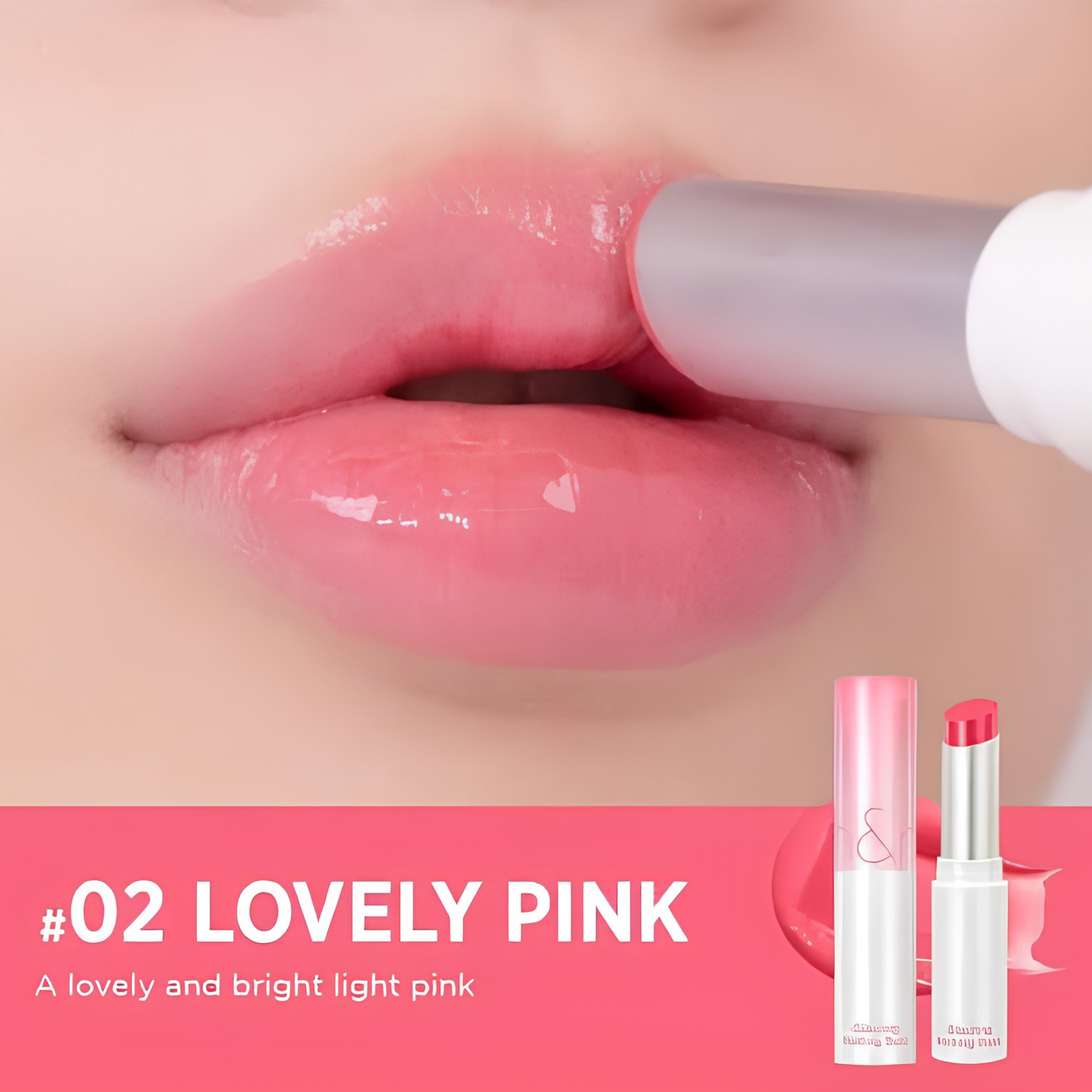 Rom&nd Glasting Melting Balm [02 Lovey Pink]