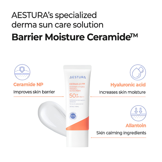 Aestura Derma UV365 Barrier Hydro Mineral Sunscreen [20ml]