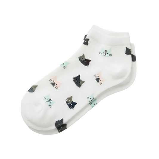 Kitty-Sneakersocken