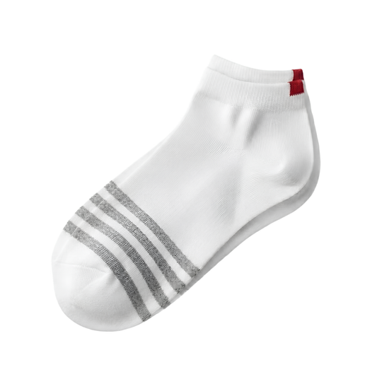 Gestreifte Sneaker-Socken
