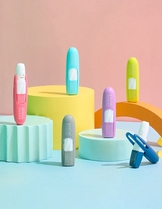 Pastel Herbal Nasal Inhaler Stick