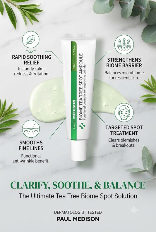 Paul Medison Biome Tea Tree Spot Ampoule [30ml]